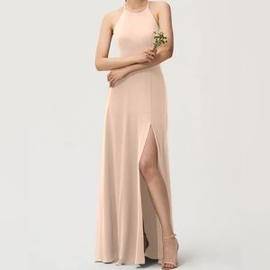 Jenny Yoo Kayla Bridesmaid Dress in Soft Blush